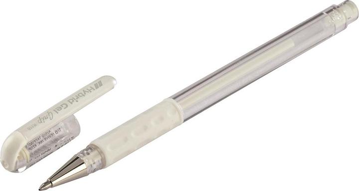 Produktbild Pentel Hybrid Gel Grip (Weiss, Transparent, 1 x)