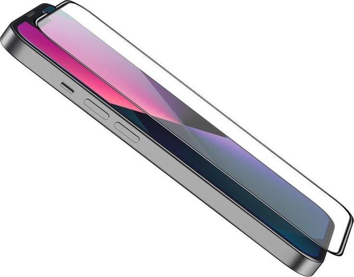 Image du produit PhoneLook 3D Tempered Glass Vitre de protection d'écran intégrale verre trempé avec bords noirs (1 pièce(s), Apple iPhone 16)