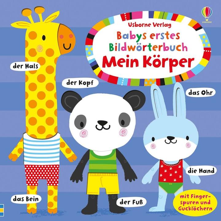 Actual product image Baby's first picture dictionary: My body (German)