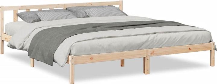 Produktbild VidaXL Bett Extra Lang ohne Matratze 180x210 (180 x 210 cm)