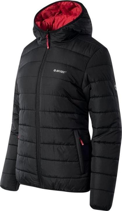 Image du produit Hi-TEXT Femme Hi-Tec Halden 2-en-1 Veste de trekking réversible Noir-Rouge Taille XL (XL)