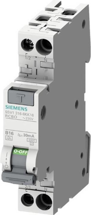 Actual product image Siemens FI/LS compact 6ka type 30ma B6