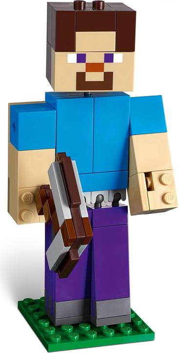 Image du produit LEGO Steve avec un perroquet (21148, LEGO Minecraft)
