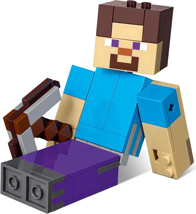 Image du produit LEGO Steve avec un perroquet (21148, LEGO Minecraft)