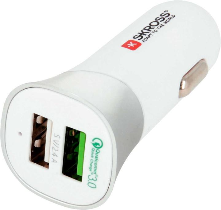 Actual product image Skross Dual USB Car Charger