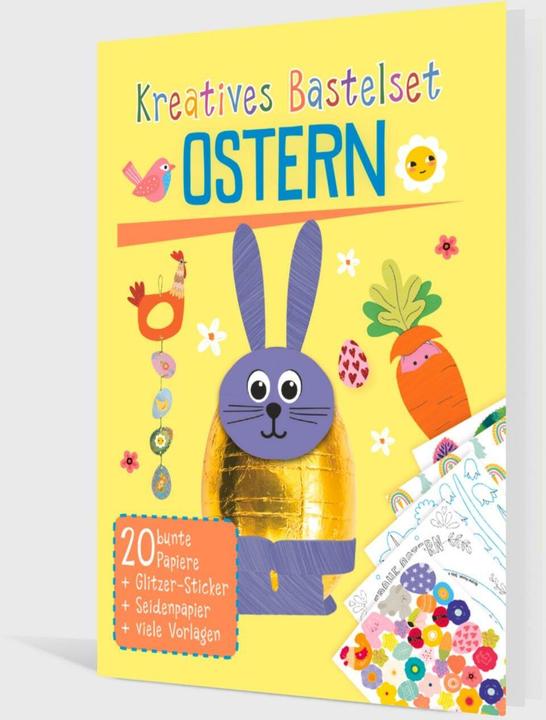 Produktbild Bastelset für Kinder: Kreatives Bastelset: Ostern