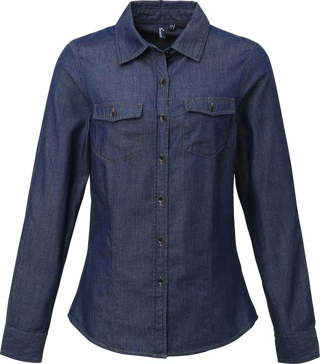 Immagine prodotto Premier Camicetta in denim con cuciture in denim (L)