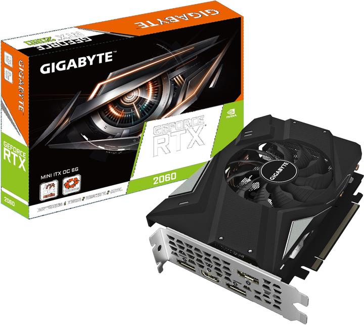 Produktbild Gigabyte GeForce RTX 2060 Mini ITX OC (6 GB)