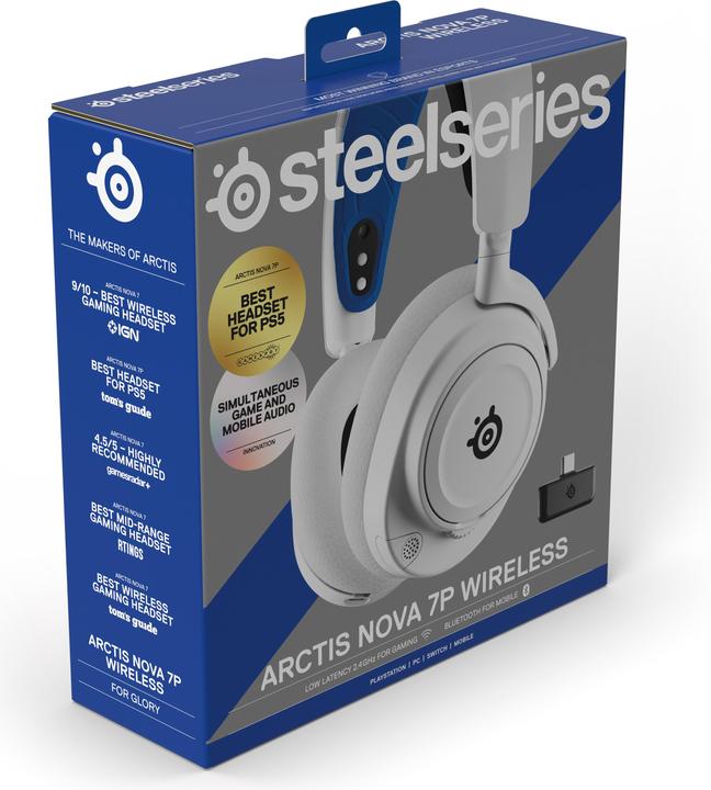 Produktbild SteelSeries Arctis Nova 7P (Kabellos, Kabelgebunden)
