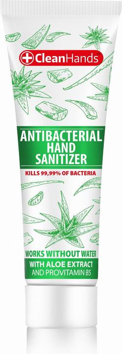 Tenzi Antibakterielles Handgel CLEAN HANDS, mit Aloe Vera und Provitamin B5, 50 ml