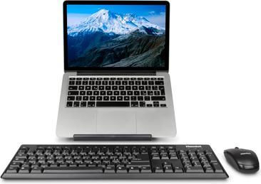 Immagine prodotto Hamlet Tiramisù Notebook Stand. Supporto universale per Notebook con Tastiera e Mouse Senza Fili