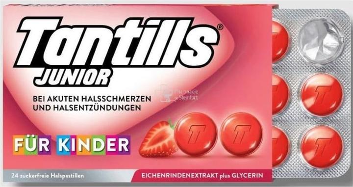 Produktbild Tantills Halspastillen Junior 24 Stk (24 Stück)