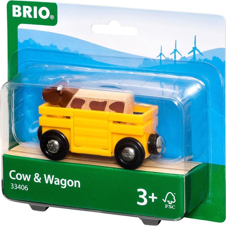Actual product image Brio Cart with cow