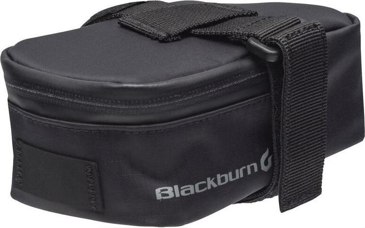 Actual product image Blackburn Grid Mtb Seat Bag Schwarz, Wasserdicht, Reflektierend (Luggage carrier bag)