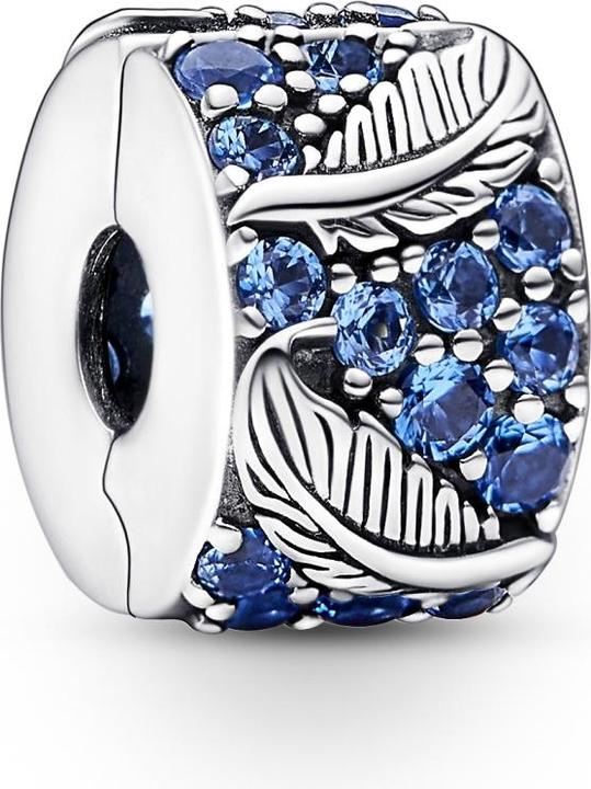 Produktbild Pandora Geschwungene Feder & Pavé Clip (Sterling Silber 925)