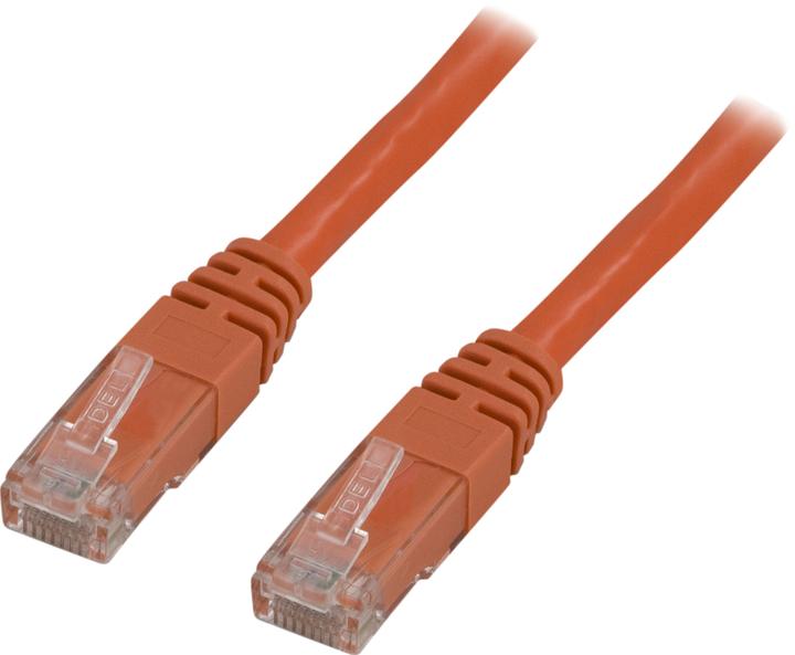 Actual product image Deltaco UTP Cat5e - 0.5 m - RJ-45 - RJ-45 - Orange (U/UTP, CAT5e, 0.50 m)