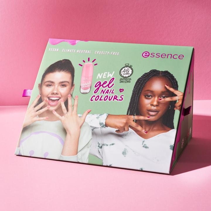 Produktbild essence gel nail colour (52 Coral me maybe, Gel-Effekt Nagellack)