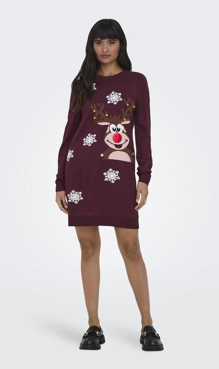 Actual product image Only Christmas print dress (XXS)