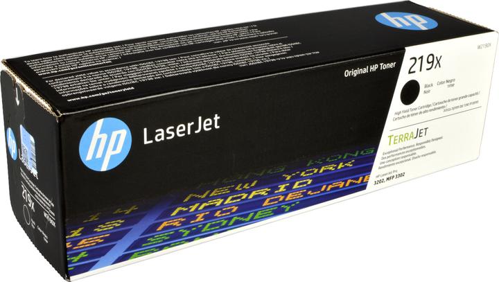 Image du produit HP Toner noir grande capacité LaserJet authentique 219X, Noir, 1 pièce(s) (CF)