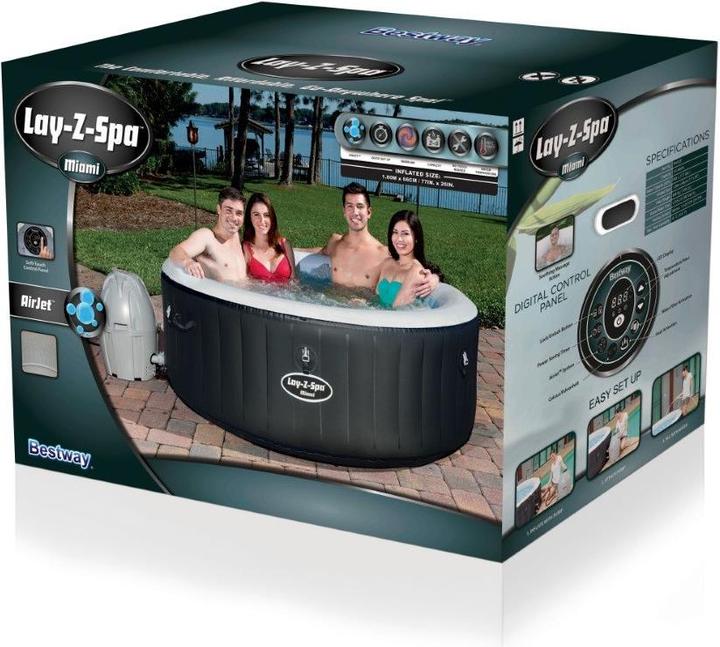 Actual product image Bestway Lay-Z-Spa Miami (4 pers.)
