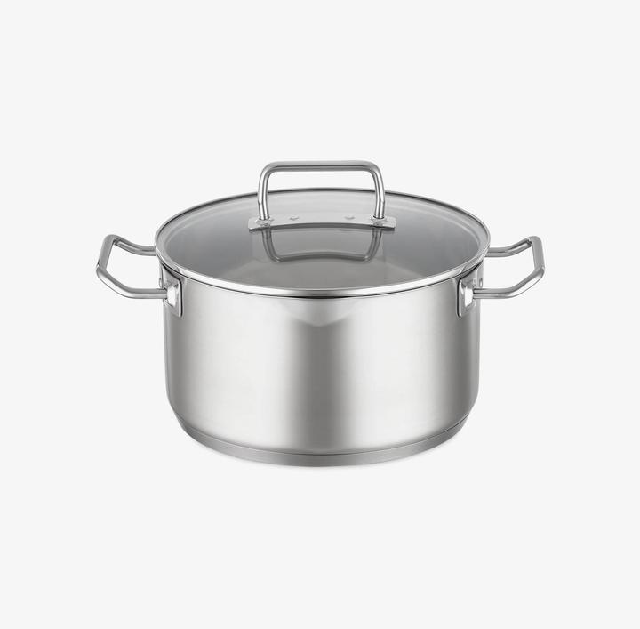 Produktbild Rösle Kochtopf EXPERTISO Stahlgrau (24 cm, Kochtopf, Edelstahl)