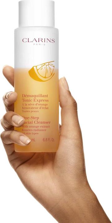 Image du produit Clarins Peau - Nettoyant en une étape à l'extrait d'orange (Lotion nettoyante, 200 ml)