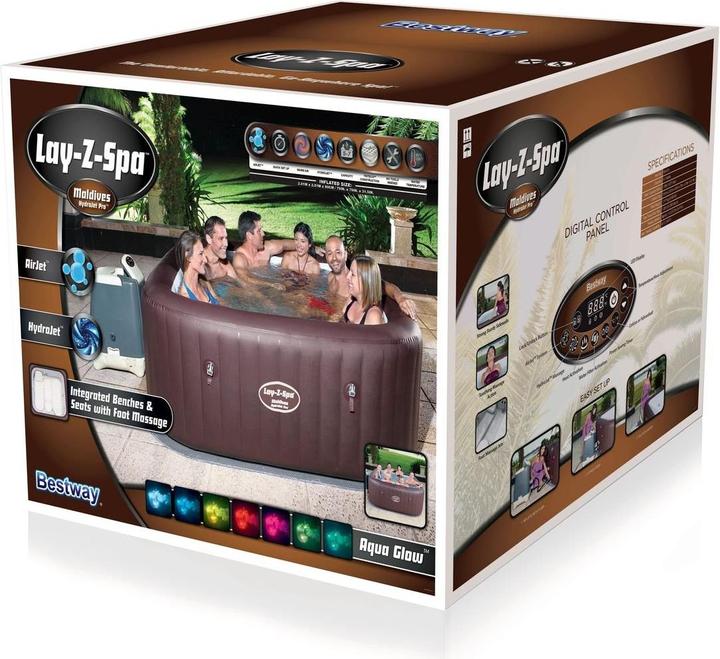 Produktbild Bestway Lay-Z-Spa Maldives HydroJet Pro (7 Pers.)