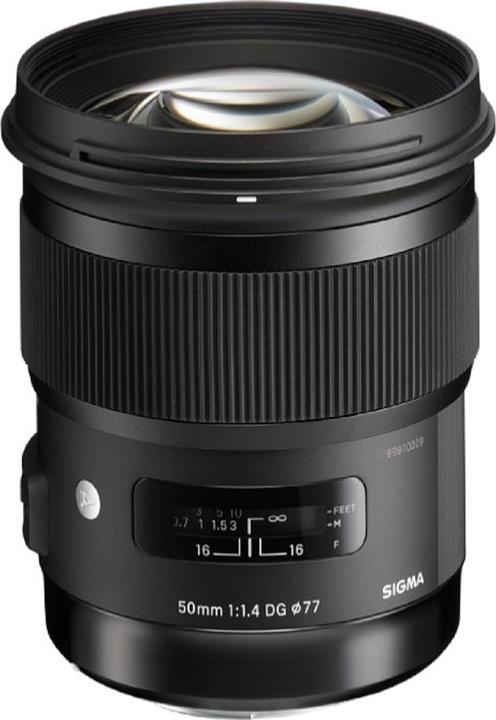 Sigma 50mm f/1.4 DG HSM ART, Sony E - (EU) (Sony E, Plein format, APS-C / DX)