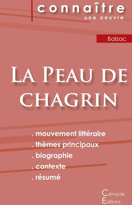 Produktbild Fiche de lecture La Peau de chagrin de Balzac (Analyse littraire de rfrence et rsum complet) (Französisch, Honoré de Balzac, 2022)