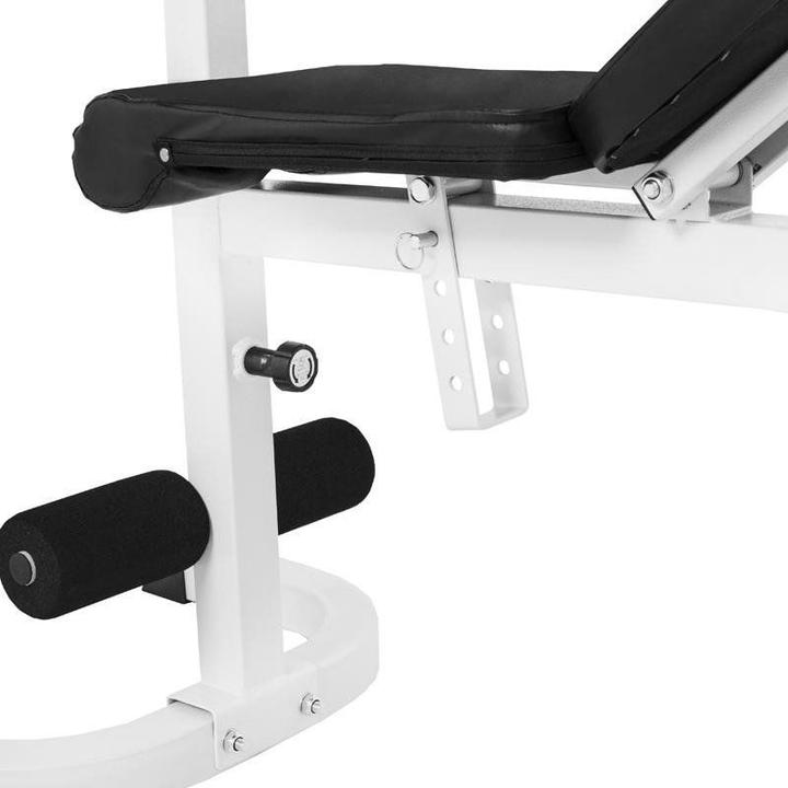 Actual product image Gorilla Sports Weight bench with separate shelf