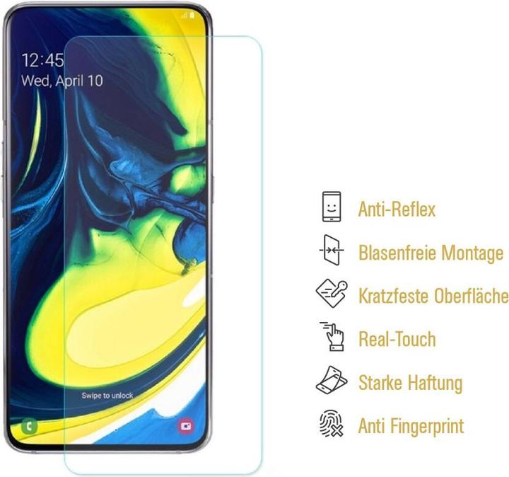 Produktbild Protectorking 6x Panzerfolie Anti-Shock matt entspiegelt (6 Stück, Samsung Galaxy A80)