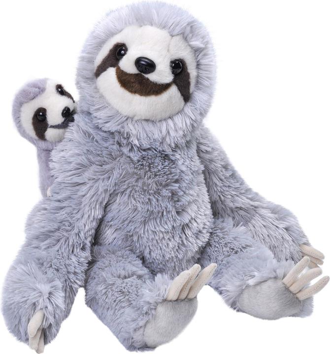 Immagine prodotto Wild Republic Mamma della Repubblica del Nord, cucciolo di bradipo (25 cm)