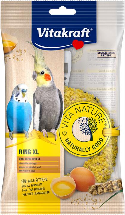 Immagine prodotto Vitakraft Vita Nature® Ring XL per cocorite (0.07 kg)