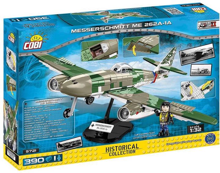 Actual product image Cobi Messerschmitt Me 262A