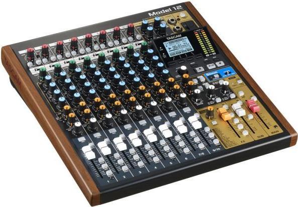 Produktbild Tascam Model 12 Mischpult mir Interface mit Kabel (Studio- und Livemixer)