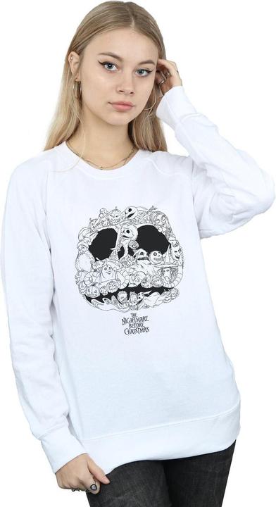 Image du produit Disney - Sweat NIGHTMARE BEFORE CHRISTMAS JACK SKELLINGTON JACK-O-LANTERNS - Femme (L)