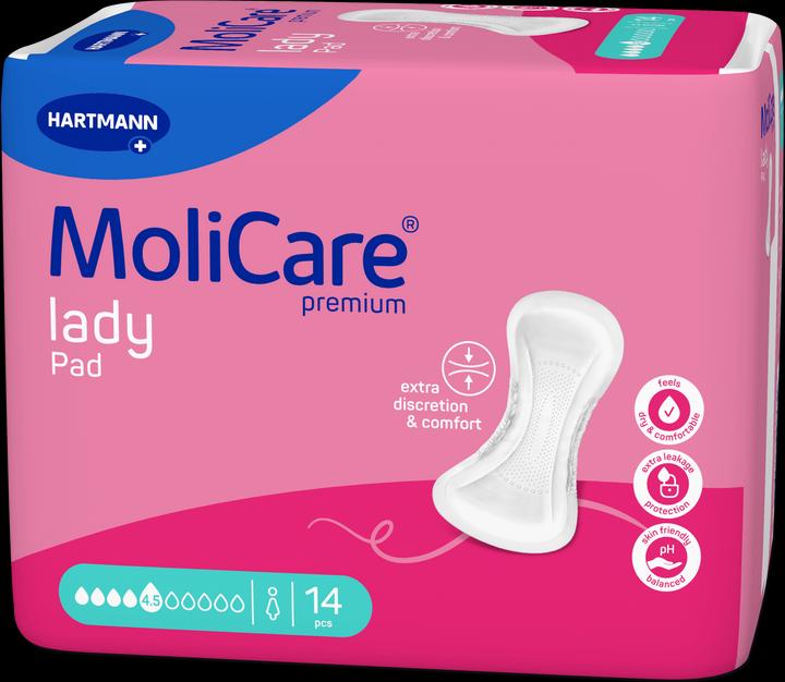 Produktbild MoliCare Premium La Pad 4.5 Trop Btl 14 (14 x)