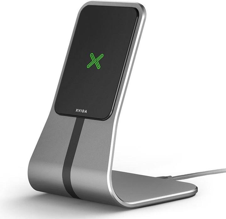 Produktbild Xvida Ladegerät „ Wireless Charging Desk Stand Industrial 2 A“ (34560-uniW). (7.50 W)