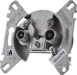 Merten Antenna pass-through socket (Plug socket)