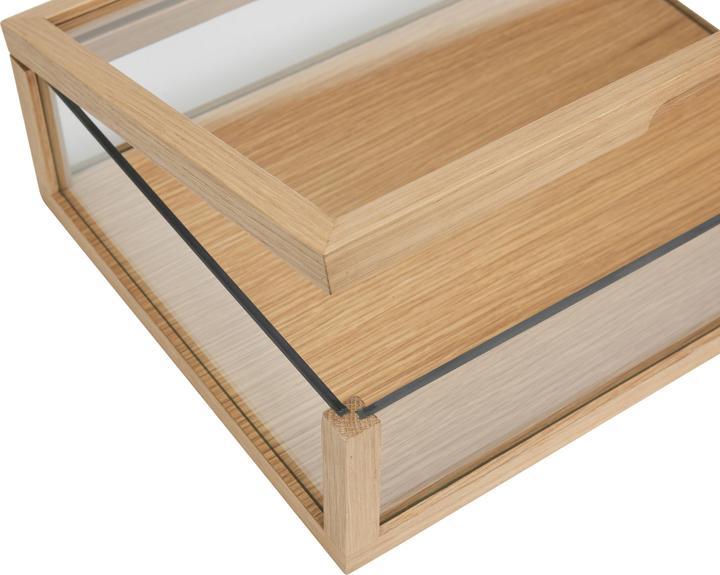 Immagine prodotto Hübsch Visualizza il vaso di vetro decorativo (40 x 30 x 12 cm)
