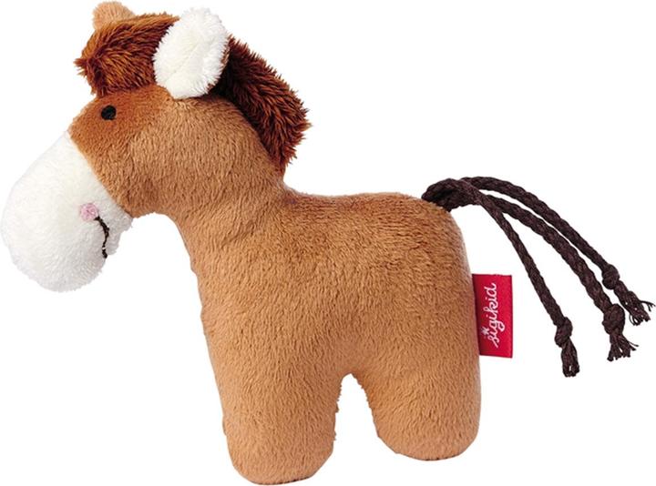 Image du produit Sigikid Mini-crécelle cheval brun, Red Stars