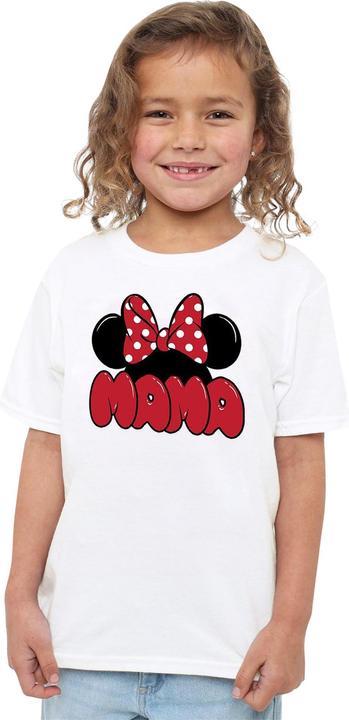 Actual product image Disney Childrens/Kids Ears For Mama Minnie Mouse Mothers Day T-Shirt (128)