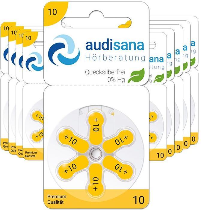 Immagine prodotto Audisana Consulenza per l'udito (60 pz., 10, 100 mAh)