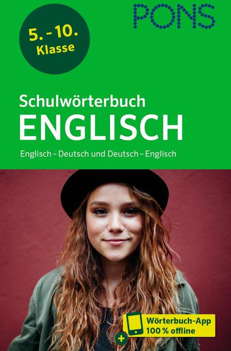 Immagine prodotto Schulwörterbuch Englisch (Tedesco, PONS, 2023)