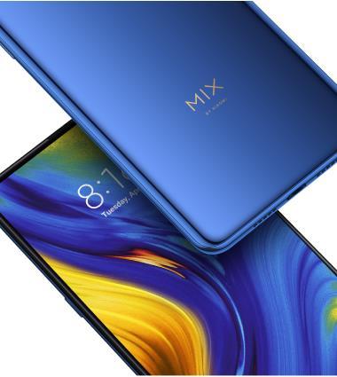 Produktbild Xiaomi Mi Mix 3 (128 GB, Saphirblau, 6.39", Dual SIM, 12 Mpx, 4G)