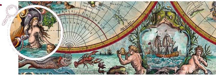 Actual product image Cherry Pazzi Puzzle 2000 pieces - Great Discoveries World Map (2000 pieces)