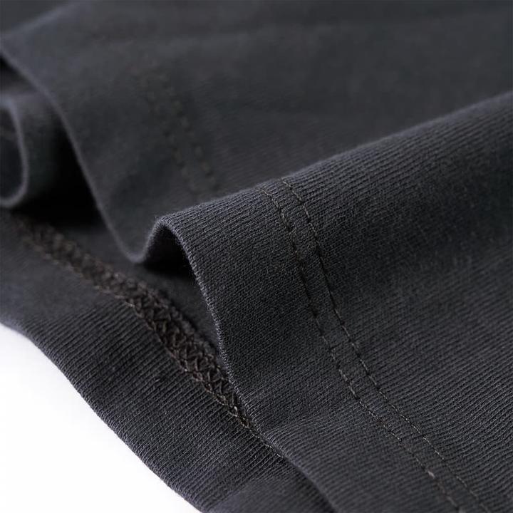 Immagine prodotto VidaXL Camicia a maniche lunghe per bambini Antracite 116,Materiale: 100 (116)
