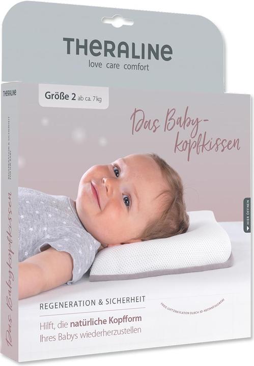 Actual product image Theraline Baby pillow size 2 (24.5 x 23)