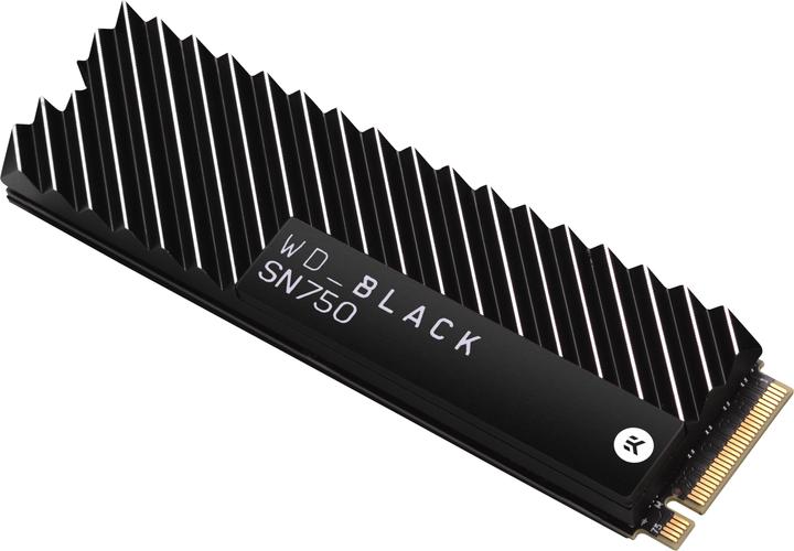 Produktbild WD Black SN750 Gaming - mit Heatsink (500 GB, M.2 2280)