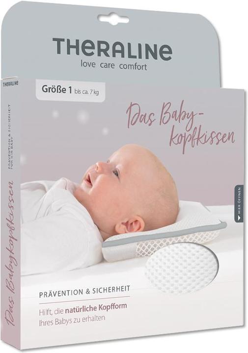 Actual product image Theraline Baby pillow size 1 (23 x 21 cm)
